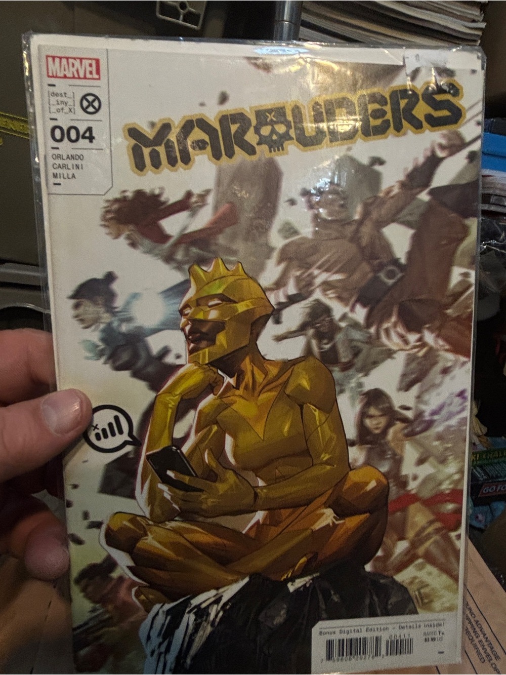 Comic book cover (Marvel)
